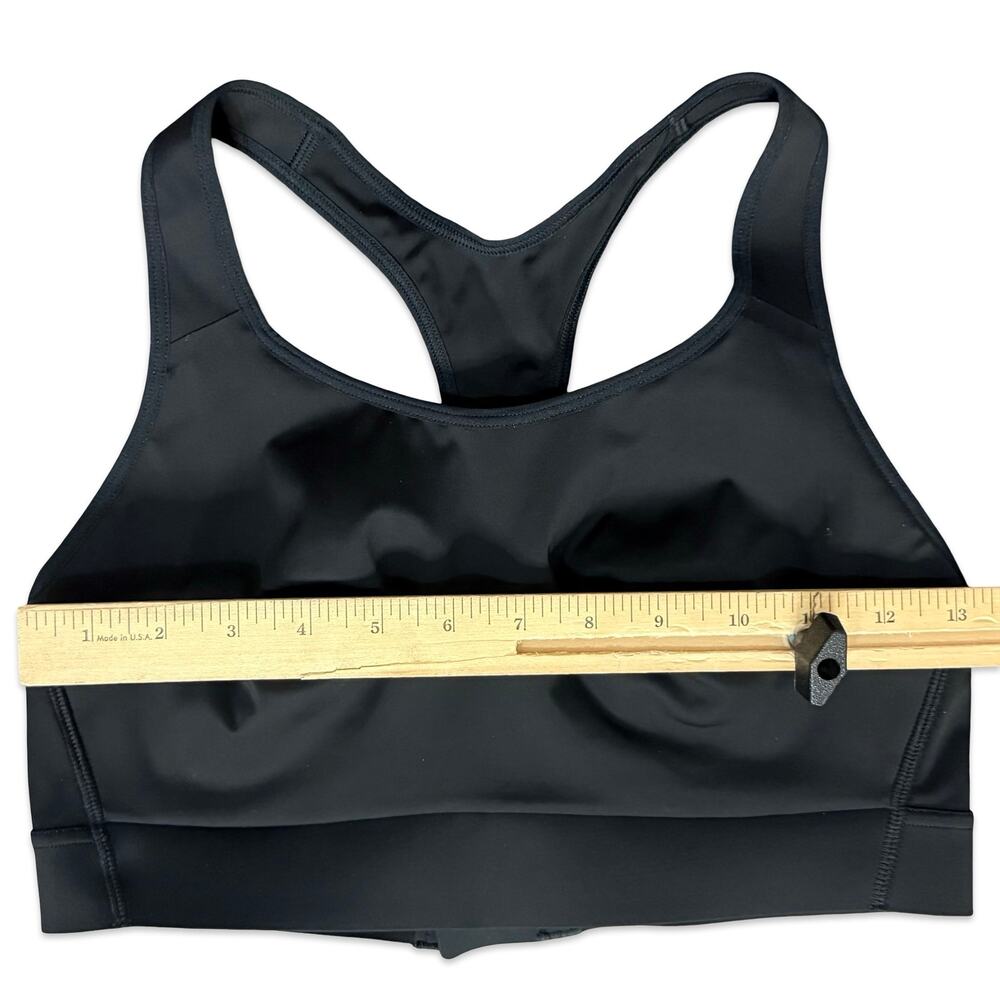 Athleta Black Hustle II Bra B-DD Racerback Sports Bra size 36B / C NEW Tags - Picture 4 of 6
